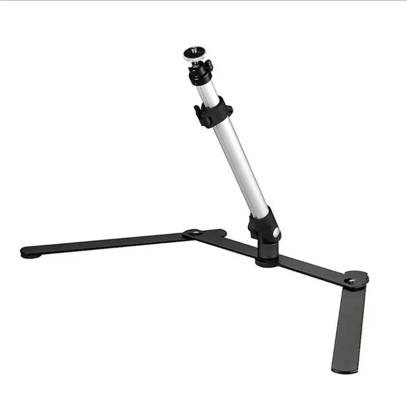 40cm Height Camera Table Folding Stretch Mini Tripod Lightweight Support Stand Self Mount for Digital Camera & Camcorder