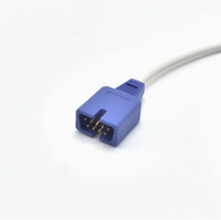 Sonde de SpO2 jetable compatible avec les connecteurs DB9, Nellcor Oximax, pour adultes et nouveau-nés, sonde en mousse