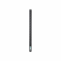 Barre d'alimentation (PDU) 12 voies standard français avec disjoncteur et protection contre la foudre, cordon d'alimentation de 2 m pour serveur