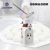 Machine automatique de boulangerie pour le façonnage de pâte réglable 20-500g, moulleuse à baguettes, diviseuse de pâte à hamburger et à pizza, et laminoir
