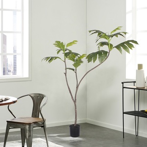 190cm Plantes Artificielles Faux <span class=keywords><strong>Arbre</strong></span> <span class=keywords><strong>À</strong></span> <span class=keywords><strong>Pain</strong></span> <span class=keywords><strong>Arbre</strong></span> Décoratif pour Intérieur Bureau Salon - Product Image 1