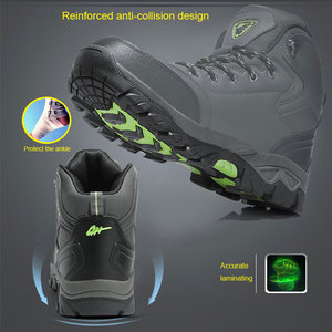 Best Quality <strong>Men</strong> Breathable <strong>Mens</strong> Outdoor Hiking <strong>Shoes</strong> Leather High Cut Boots - Product Image 6