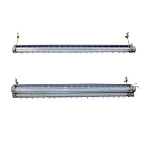 Aluminum alloy explosion-proof fluorescent lamp IP66 flameproof LED light IIB DIP industrial warehouse lighting