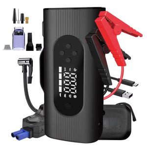 Démarreur de batterie de voiture portable multifonction 1000A avec pompe de gonflage et aspirateur pour voitures et camions - Product Image 1