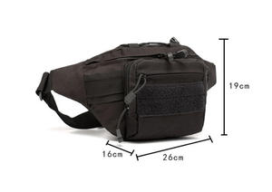 <span class=keywords><strong>Sac</strong></span> de taille tactique d'extérieur pour homme - <span class=keywords><strong>Sac</strong></span> de poitrine polyvalent de style <span class=keywords><strong>militaire</strong></span> pour la randonnée, la course à pied et les sports décontractés - Product Image 2