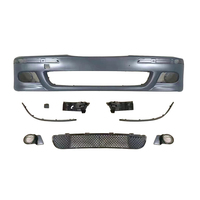 Kit Carrosserie M5 Pièces Détachées de Voiture en ABS Noir Brillant aux Caractéristiques Uniques pour BMW Série 5 E39 1995-2002