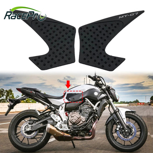 Racepro – autocollants antidérapants pour moto, tampon de réservoir latéral, gaz, genouillère, pour <span class=keywords><strong>Yamaha</strong></span> <span class=keywords><strong>MT</strong></span>-<span class=keywords><strong>07</strong></span> MT07 <span class=keywords><strong>MT</strong></span> <span class=keywords><strong>07</strong></span> 2014 2015 <span class=keywords><strong>2016</strong></span> 2017 - Product Image 1