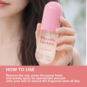 Perfume para el Cabello de Larga Duración al por Mayor, Spray de Fragancia, Nutritivo, Reparador, Antiencrespamiento y Aporta Brillo para el Cuidado del Cabello - Product Image 4