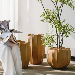 <span class=keywords><strong>Maceta</strong></span> de <span class=keywords><strong>barro</strong></span> de magnesio C885, luz para el hogar, suelo de gama alta de lujo, sala de estar <span class=keywords><strong>maceta</strong></span> <span class=keywords><strong>grande</strong></span> para, balcón, <span class=keywords><strong>maceta</strong></span> para casa de familia - Product Image 3