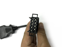 Cable de 8 pines 88890306 a OBD II VOCOM 2, cable de herramienta de diagnóstico vocom2 88890300, adaptador mini VOCOM II (88894000), cable de diagnóstico
