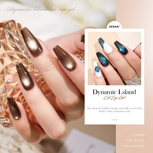 JTING Fournisseur de premier plan, Collection de vernis à ongles gel effet œil de chat Dynamic Island 10 couleurs, sans TPO/HEMA, vernis à ongles gel UV professionnel OEM - Product Image 6