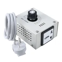 4000W 220V AC ventilateur moteur régulateur gradateur/interrupteur de température régulateur de tension SCR régulateur de tension électronique 105*83*54mm
