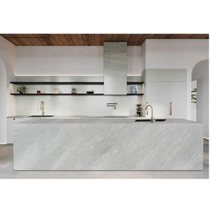 TMZ STONE ODM OEM ท็อปโต๊ะเครื่องแป้งควอตซ์ประดิษฐ์ตกแต่งสไตล์โมเดิร์น คุณภาพสูง 6042 คอนกรีตลักซ์ สำหรับการออกแบบตกแต่งภายในห้อง - Product Image 4