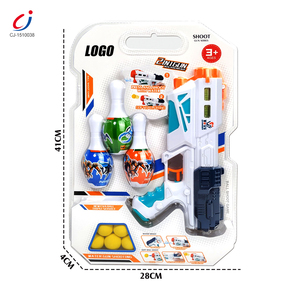 Mainan Tembak Air Peluru Lunak 2 in 1 Eva Bowling Ball untuk Anak - Product Image 5
