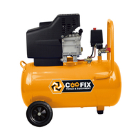 Compresseur d'air portable industriel Coofix 1050W 30L 8Bar 2800RPM, mini compresseur d'air