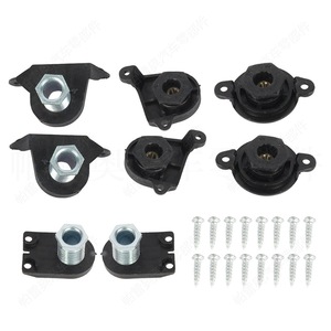 ชุดขายึดไฟหน้ารถโฟล์คสวาเกน เจตต้า ปี 2011-2018 ทำจากพลาสติก ABS ด้านขวา 5C7998226 ด้านซ้าย 5C7998225 อะไหล่ซ่อม - Product Image 2