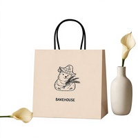Sac en papier personnalisé vert avec logo, sac cadeau en papier de luxe et porte-café, fournisseur direct
