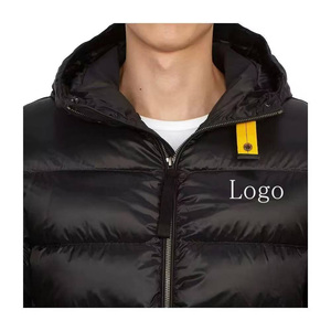 Chaqueta de plumón Logotipo al por mayor Abrigos de plumón personalizados para hombre Diseño acolchado Chaqueta de invierno para hombre Abrigo Chaqueta de plumón más cálida para invierno - Product Image 4