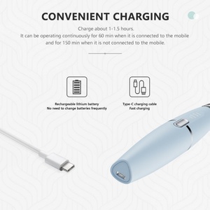 2023 Hot Beauty Equipment Vacuum Suction Pores Cleaner Microdermabrasion Vacuum Blackhead Removal Facial Cleaning Device - Product Image 4