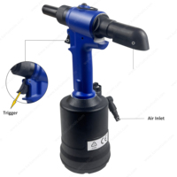 8.0mm Hem Lock 26,000N Haute Puissance Heavy Duty Pneumatique Rivet Pistolet Pneumatique Rivet Extracteur Hydraulique air Riveteuse