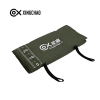 Tapis pliable imperméable en tissu Oxford à trois volets avec règle de mesure intégrée pour activités de pêche et camping en extérieur