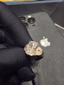 Premium yellow gold <b>ring</b> elegant wedding band simple design bright finish daily wear jewelry gift for timeless style - Product Image 5