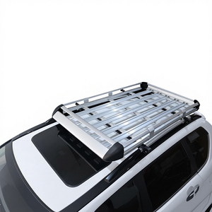 Barres transversales de toit de voiture, panier porte-bagages, rails de chargement de véhicule, installation percée, capacité de charge de 61 kg à 70 kg - Product Image 1