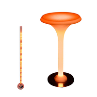 Tube lumineux LED RGBW étanche IP65 rechargeable avec télécommande pour éclairage paysager extérieur, jardin, événements, bars et fêtes