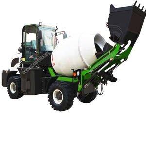Zelfladende mobiele betonmixer truck/zelfrijdende beton mixer - Product Image 1