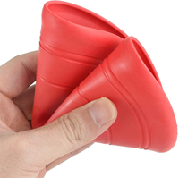 Ballon souple en TPR imprimé avec logo personnalisé, écologique, sportif, simple, classique, tendance, résistant aux morsures pour l'entraînement des chiens