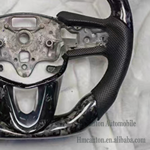 Quality Wholesale Forged Carbon Fiber Perforated Leather Grip Steering <b>Wheel</b> Fit for Cadillac Ct4 Ct5 Auto Steering <b>Wheel</b> - Product Image 2