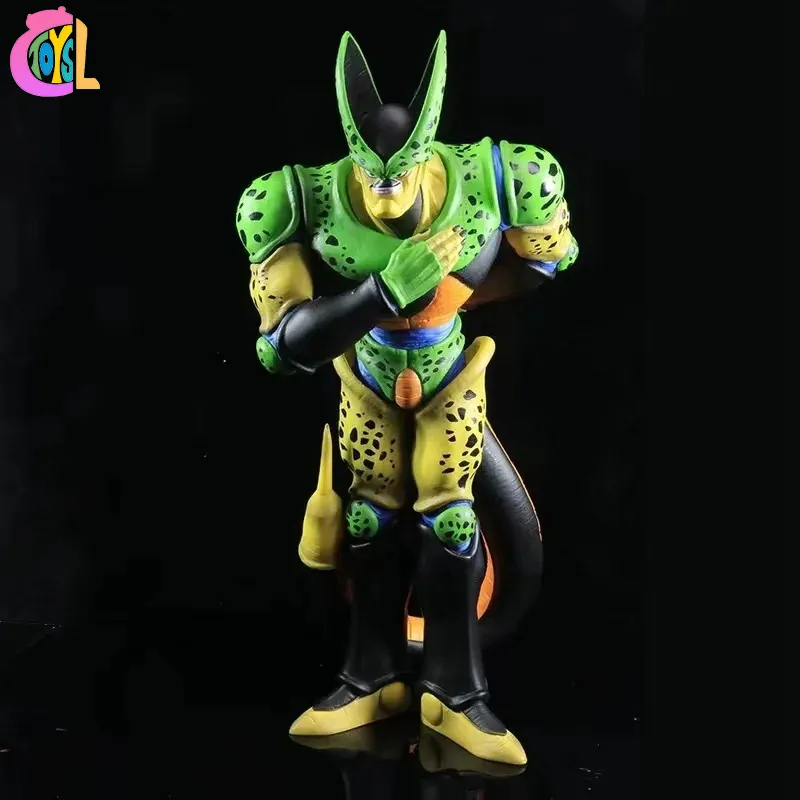 Super Saiyan mainan figur aksi bentuk penuh, mainan model action figure bentuk Shalu besar, ornamen model untuk hadiah