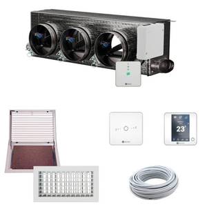 Airzone Easyzone Kit Completo Flexible de 3 Zonas con Unidad de Control de Persianas Motorizadas WiFi para Sistemas HVAC (2 Años, 900 CFM) - Product Image 1
