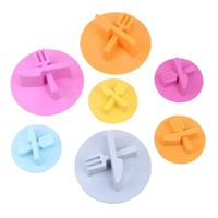 Tapis de léchage et mangeoire lente en silicone 2-en-1 portable pour chiots, anti-étouffement, jouet et accessoires pour chiens