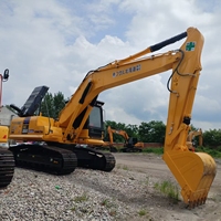 Excavatrice d'occasion haute performance d'origine usine Komatsu PC200, engin de construction sur chenilles hydraulique Komatsu PC200