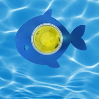 Support de Gobelet Flottant en EVA Léger pour Piscine, Plage, Fête Aquatique – Accessoire de Rangement pour Boissons – Vente en Gros