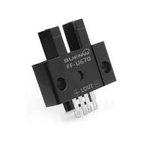 Capteur optique FF-U670, micro-fente, LED infrarouge NPN normalement ouverte/fermée, avec câble de connexion