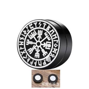 Titanium Steel Magnetic <b>Ear</b> Clips <b>For</b> <b>Men</b> Geometric Design <b>Stud</b> Earrings Clip On Earrings Fashionable Simple Style - Product Image 4