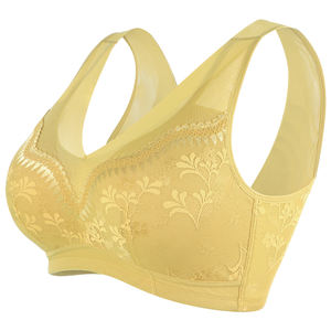 Onefeng 903ผ่าตัดเต้านมสำหรับผู้หญิงสายคล้องไหล่กว้างผ้าคอตตอนปักลายเซ็กซี่สวยงามด้านหลัง V บราไร้รอยต่อถอดเต้านมได้ - Product Image 2