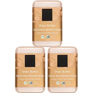 Etiqueta privada todos os problemas de cura natural pele sabonete de manteiga de karité para todos os tipos de pele