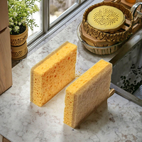 Éponge à vaisselle écologique naturelle biodégradable compostable épurateur de cuisine facile à nettoyer matériau moussant mode de vie durable