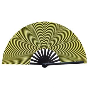 Abanico de Kung Fu de Alta Calidad con Varillas de Bambú y Seda China, Abanico de Salud para Danza, Estilo Fiesta, Ecológico, Regalo - Product Image 2