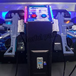 Équipement professionnel : Machines de jeu d'arcade simulateur très demandées, Console de jeu vidéo de tir d'arcade Gun Crisis - Product Image 5