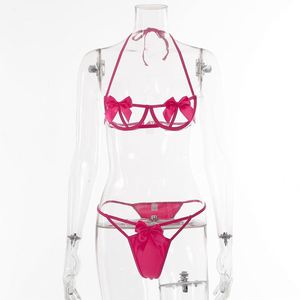 Set di Lingerie Sexy in Pizzo all'Ingrosso, Lingerie Erotica Trasparente Seducente per Donne - Product Image 6