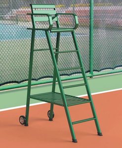 LDK equipamiento deportivo Equipamiento exterior Silla de arbitraje para pista de tenis Silla de aluminio portátil para árbitro - Product Image 2