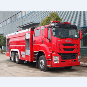 Camion de lutte contre l'incendie et de sauvetage à haute performance, nouveau diesel ISUZU GIGA 6X4 LHD RHD 10CBM, réservoir d'eau et de mousse - Product Image 2
