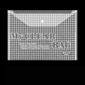 Venta al por mayor caliente <span class=keywords><strong>A4</strong></span> de plástico impermeable PP bolsillos sobre documentos archivo bolsa carpeta con botón Carpetas logotipo personalizado - Product Image 3