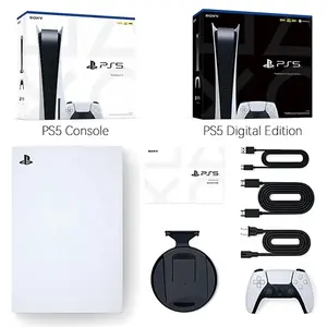 เครื่องเล่นเกม PlayStation 5 Slim มือสองขายส่ง มีสินค้าในสต็อก พร้อมระบบตรว<span class=keywords><strong>จ</strong></span>สอบการนอนหลับ วัสดุพลาสติกและอะลูมิเนียม - Product Image 4
