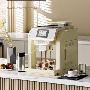 เครื่องชงกาแฟอัตโนมัติสไตล์อิตาลีแบบออลอินวันสำหรับใช้ในเชิงพาณิชย์และครัวเรือน ขายดี รุ่นขายดี เครื่องชงกาแฟคาปูชิโน่ เอสเพรสโซ่ - Product Image 1