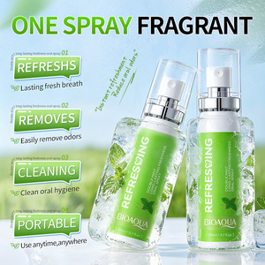 <span class=keywords><strong>Spray</strong></span> buccal Double Menthe 20 ml, fraîcheur longue durée, <span class=keywords><strong>haleine</strong></span> fraîche, rafraîchissement rapide, <span class=keywords><strong>anti</strong></span>-<span class=keywords><strong>mauvaise</strong></span> <span class=keywords><strong>haleine</strong></span> - Product Image 4